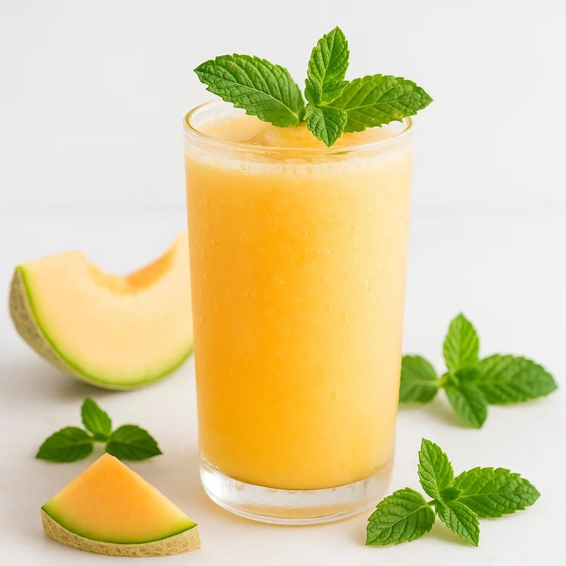 Cantaloupe Mint Refresher — Juice
