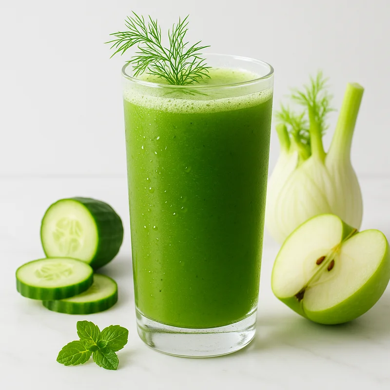 Cucumber Fennel Cooler — Juice