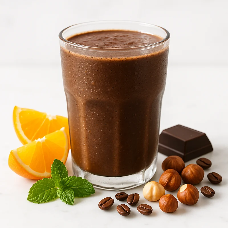 Dark Chocolate Hazelnut Focus Shake — Smoothie