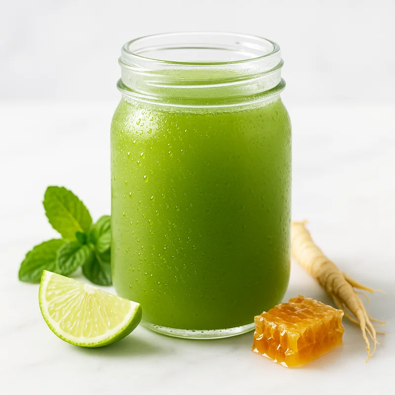 Green Tea Ginseng Energy Shot — Shot