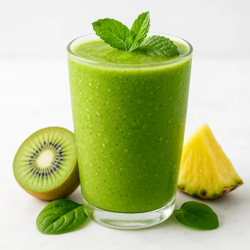Kiwi Pineapple Tropical Green — Smoothie