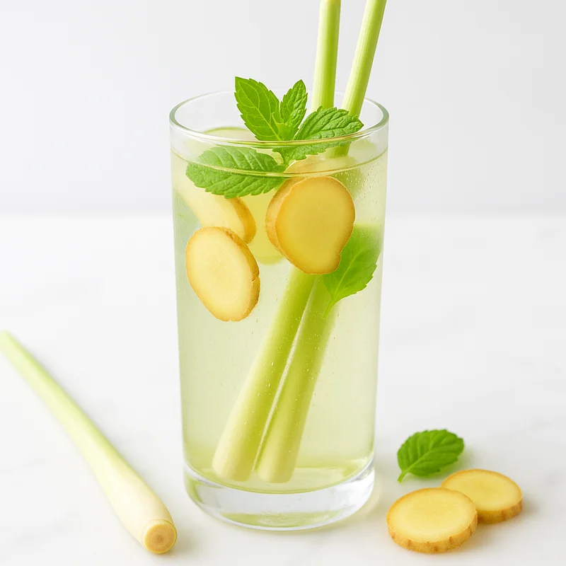 Lemongrass Ginger Detox Spa Water — Infused Water