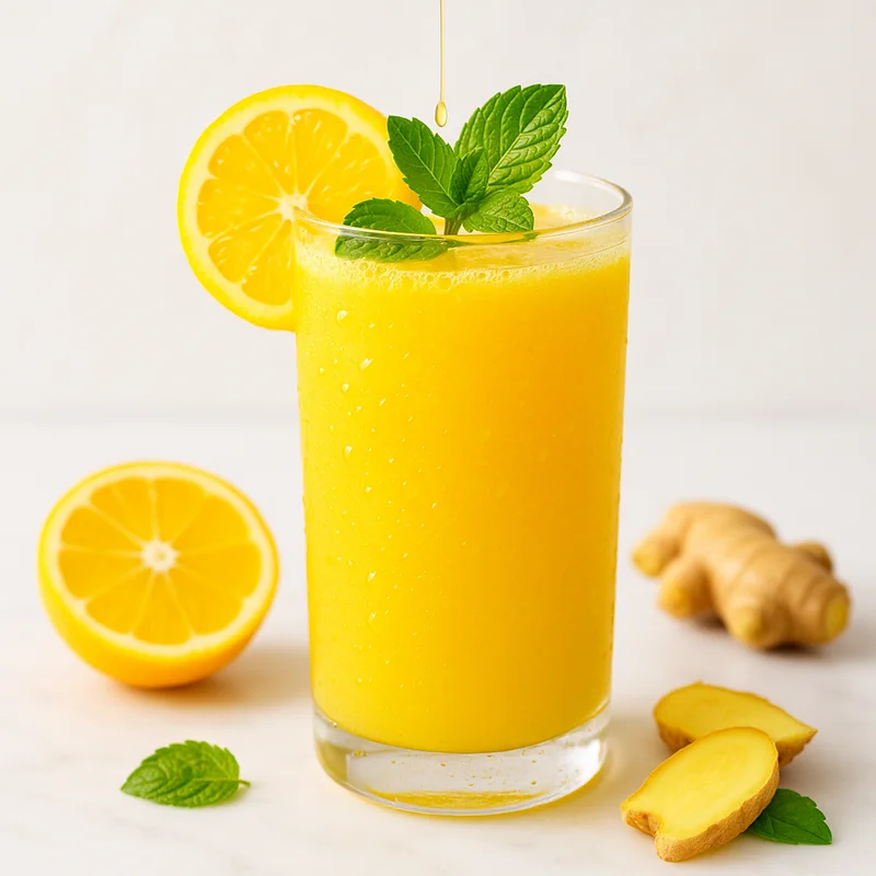Meyer Lemon Ginger Zinger — Juice