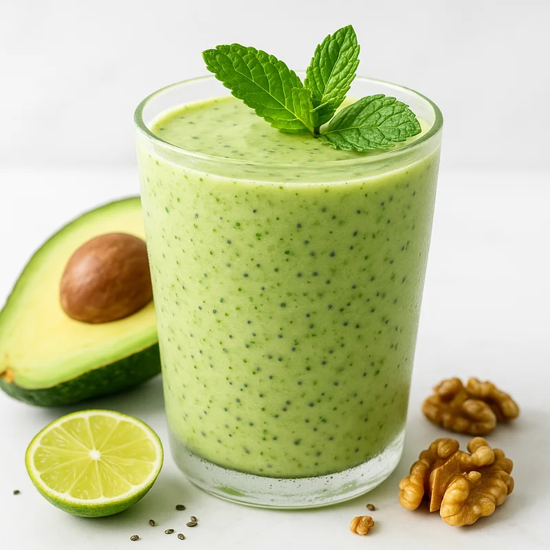 Omega-3 Avocado Brain Smoothie — Smoothie