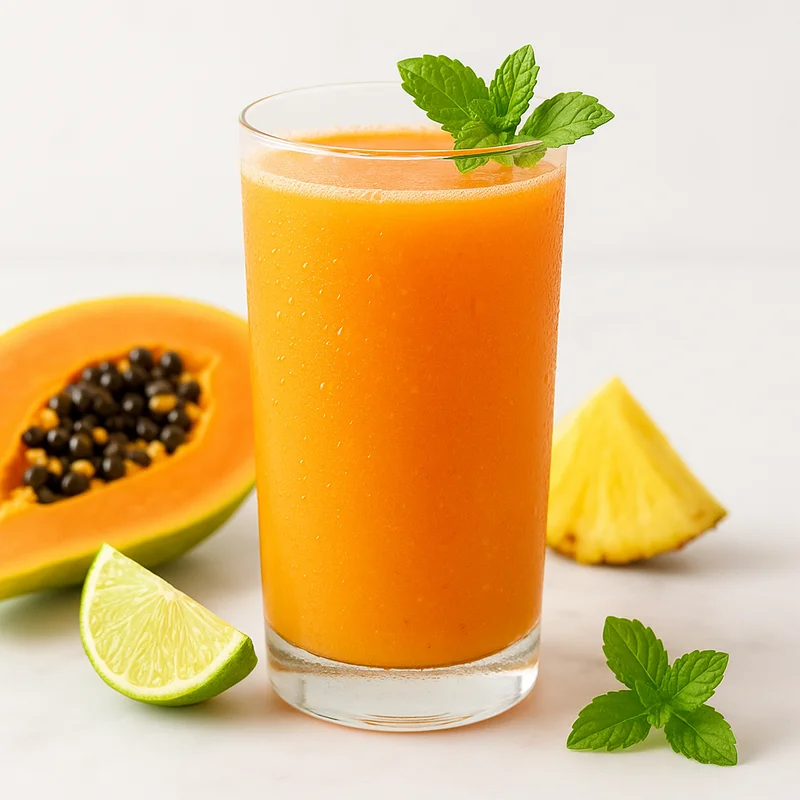 Papaya Lime Digestive Juice — Juice