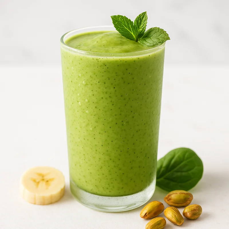 Pistachio Protein Green Machine — smoothie recipe