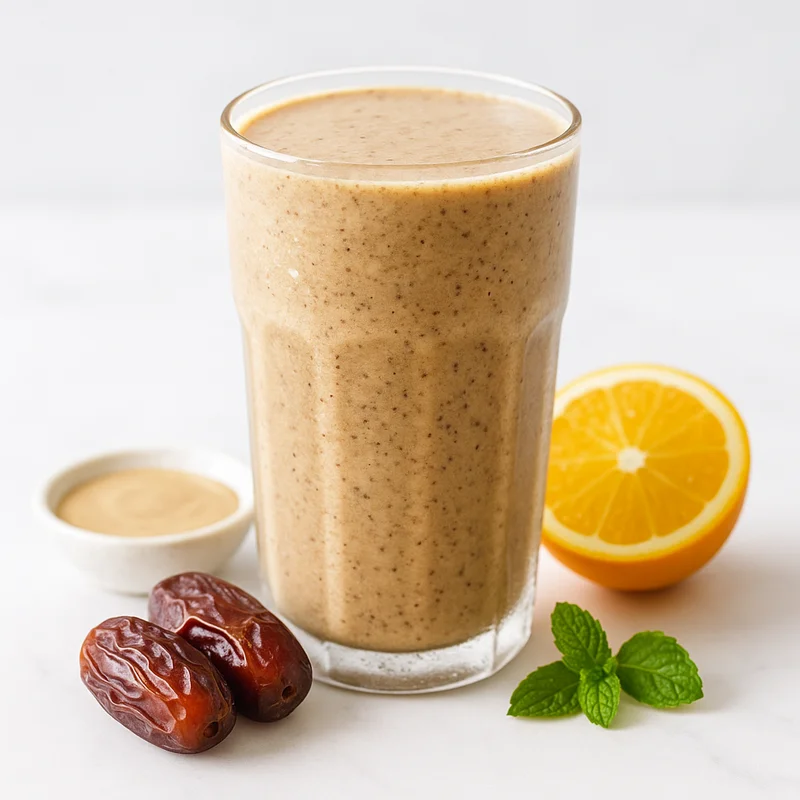 Tahini Date Muscle Builder — smoothie recipe