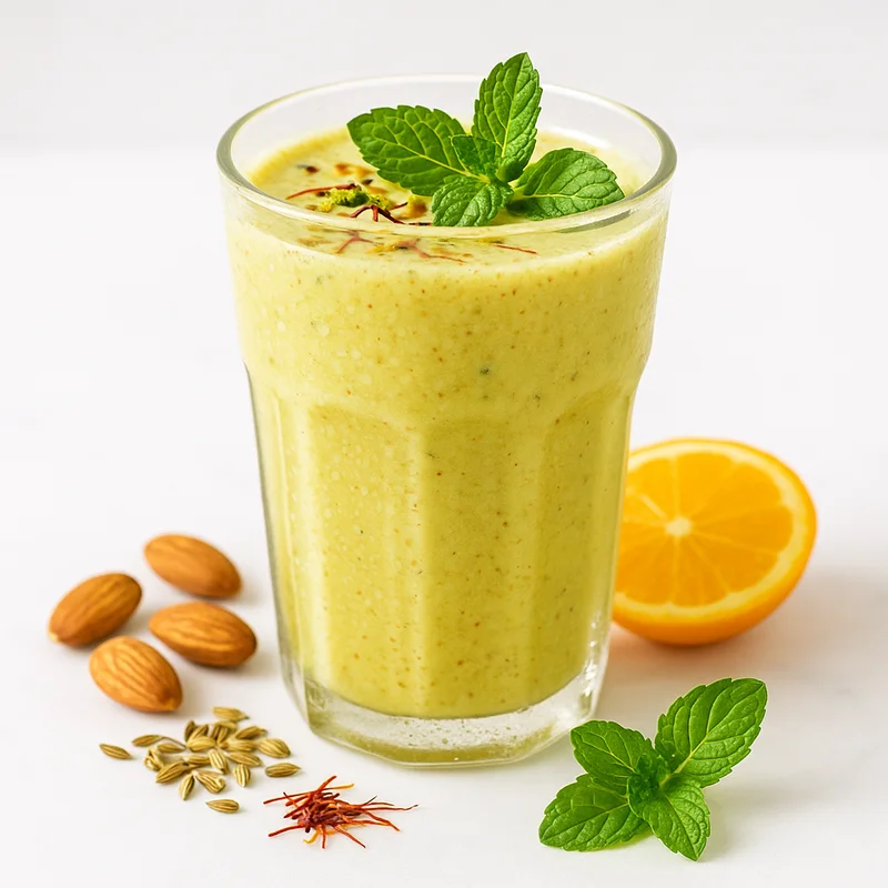 Thandai Spiced Nut Milk — smoothie recipe