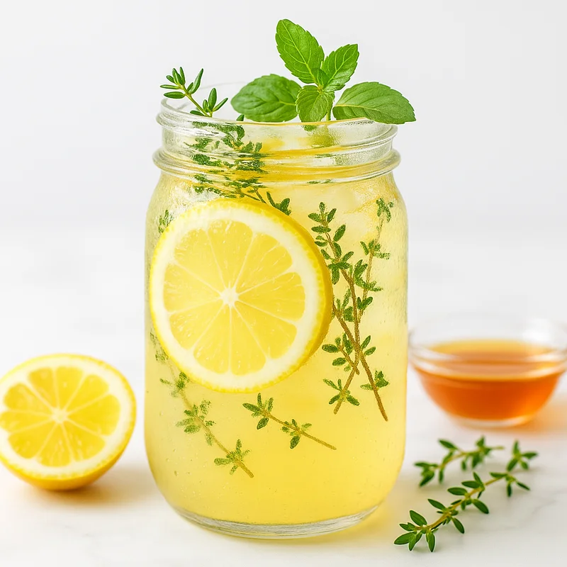Thyme Lemon Honey Healing Water — Infused Water