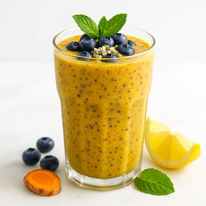 Turmeric Blueberry Neuro-Smoothie — Smoothie