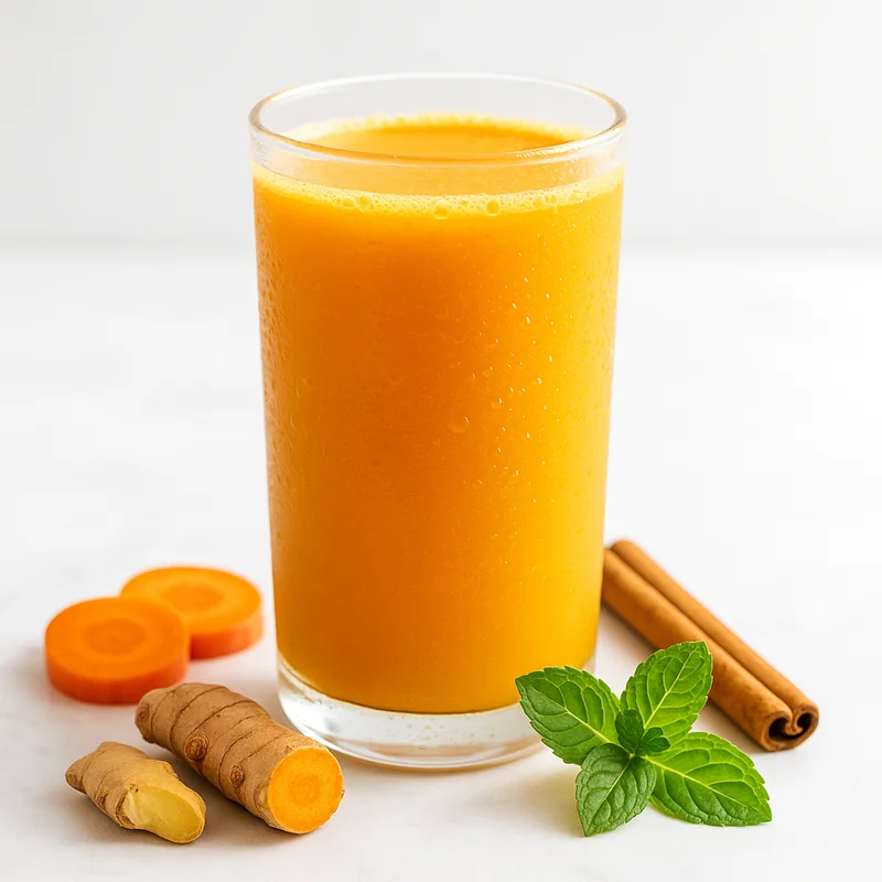 Turmeric Carrot Immune Tonic — Juice