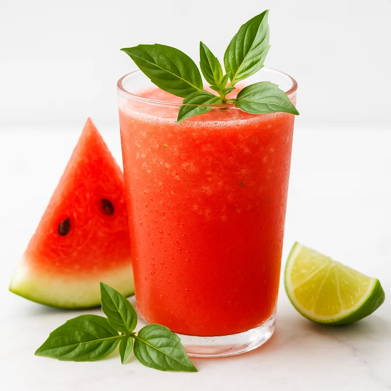 Watermelon Basil Cooler — Juice