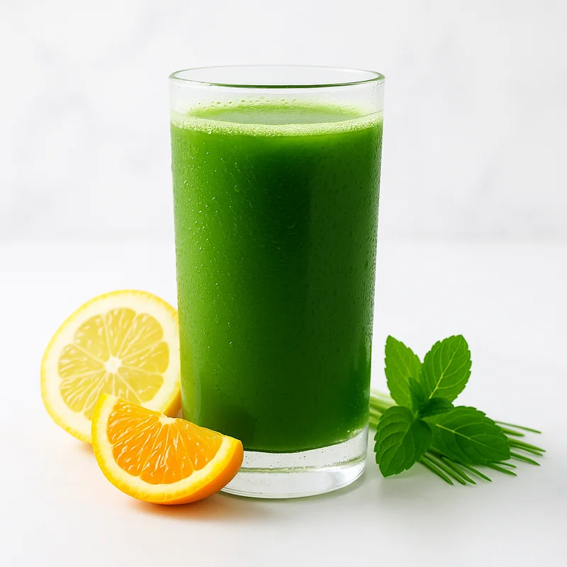 Wheatgrass Chlorophyll Shot — shot recipe