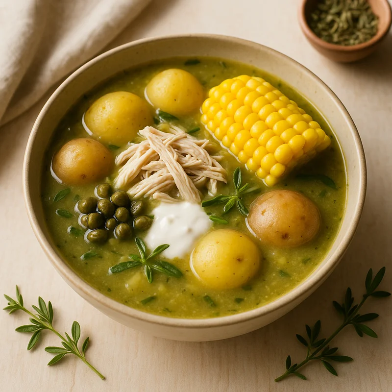 Ajiaco — Colombian recipe
