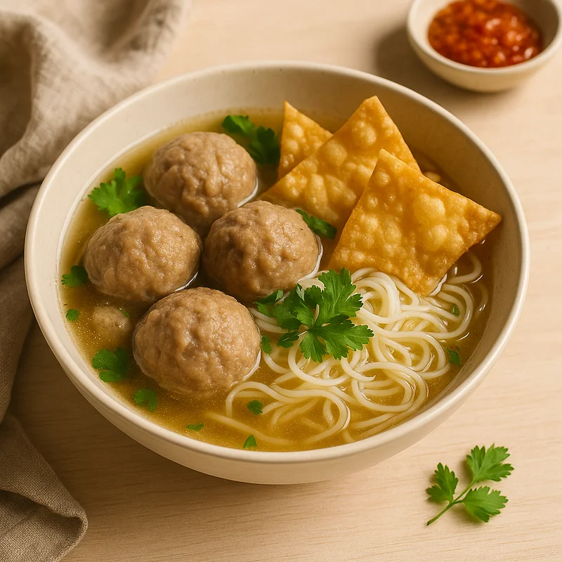 Bakso — Indonesian recipe