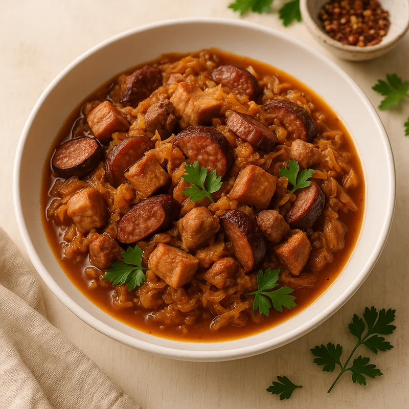 Bigos — Polish recipe
