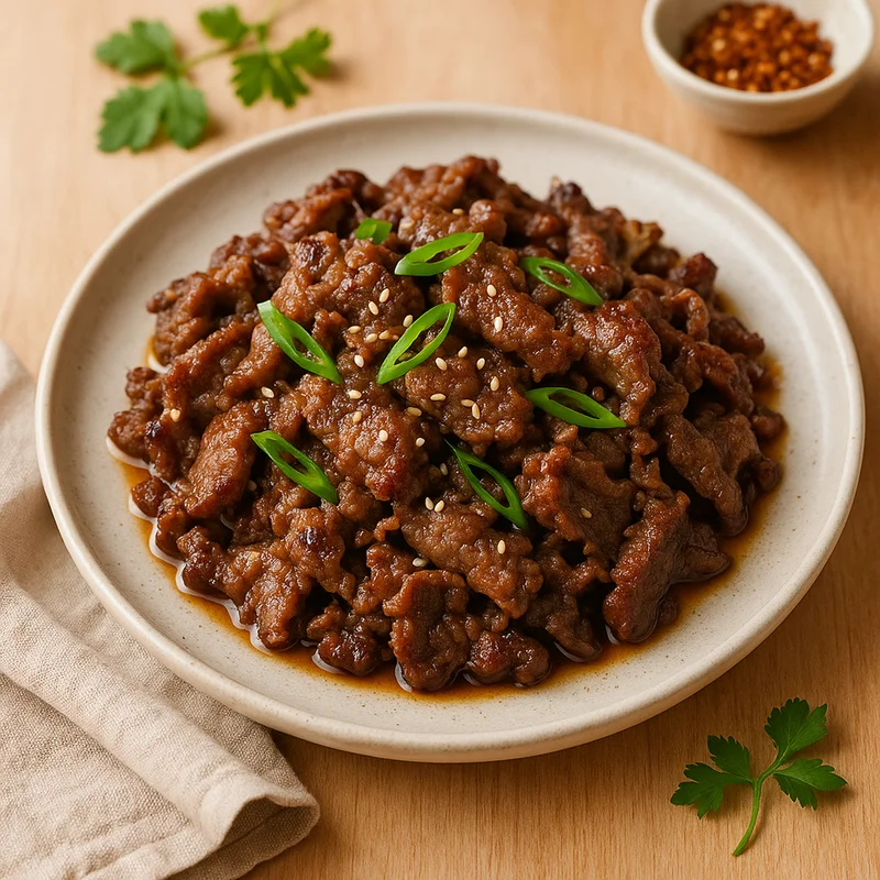Bulgogi — Korean recipe