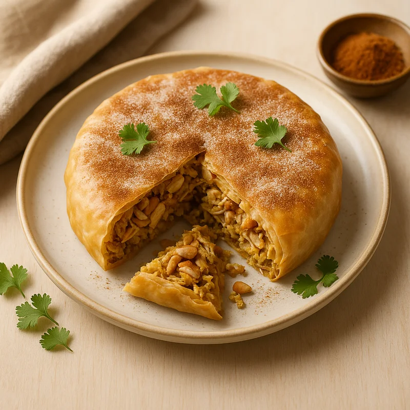 Chicken Pastilla — Moroccan recipe