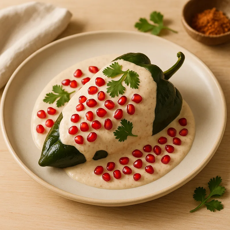 Chiles en Nogada — Mexican recipe