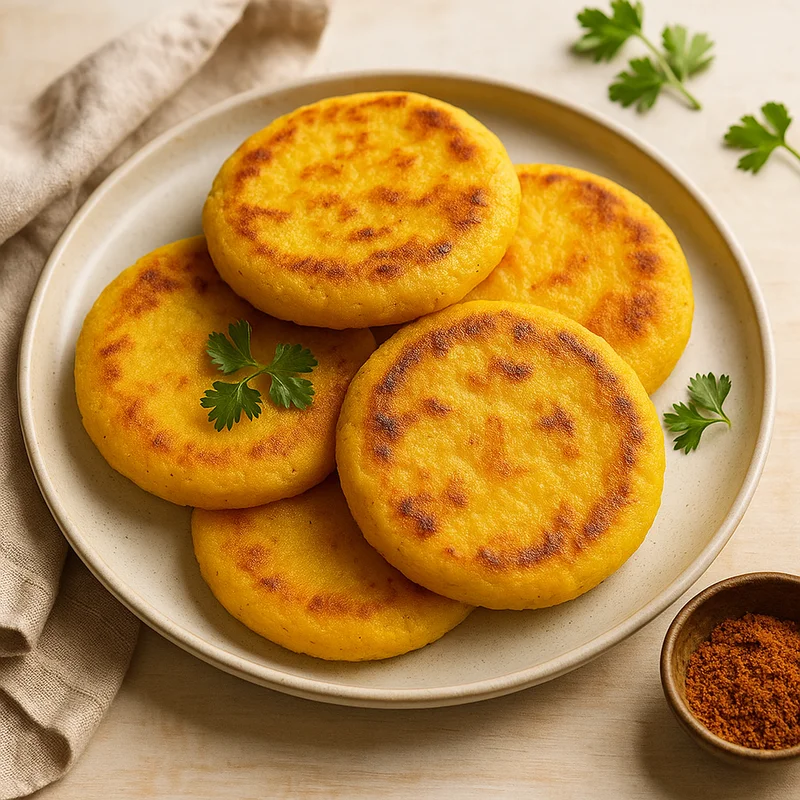 Arepas — Colombian recipe