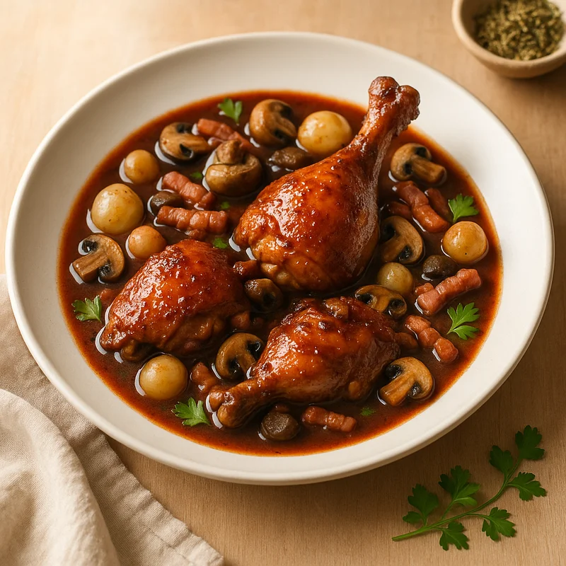Coq au Vin — French recipe
