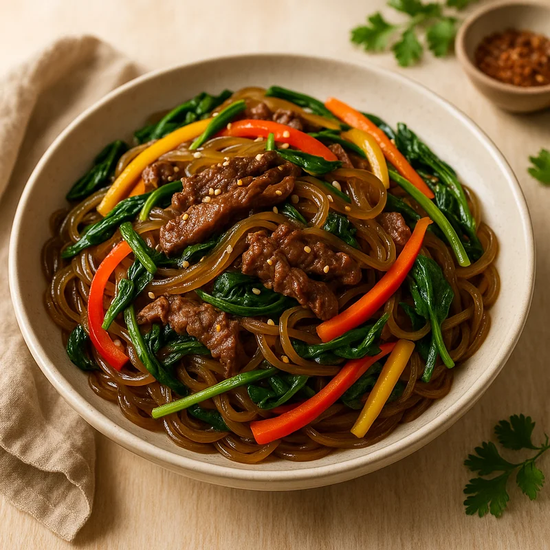 Japchae — Korean recipe