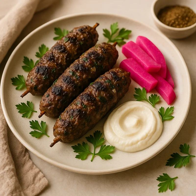 Kafta Meshwiye — Lebanese recipe