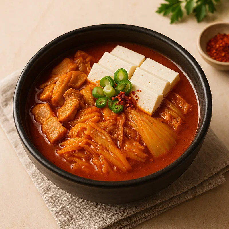 Kimchi Jjigae — Korean recipe