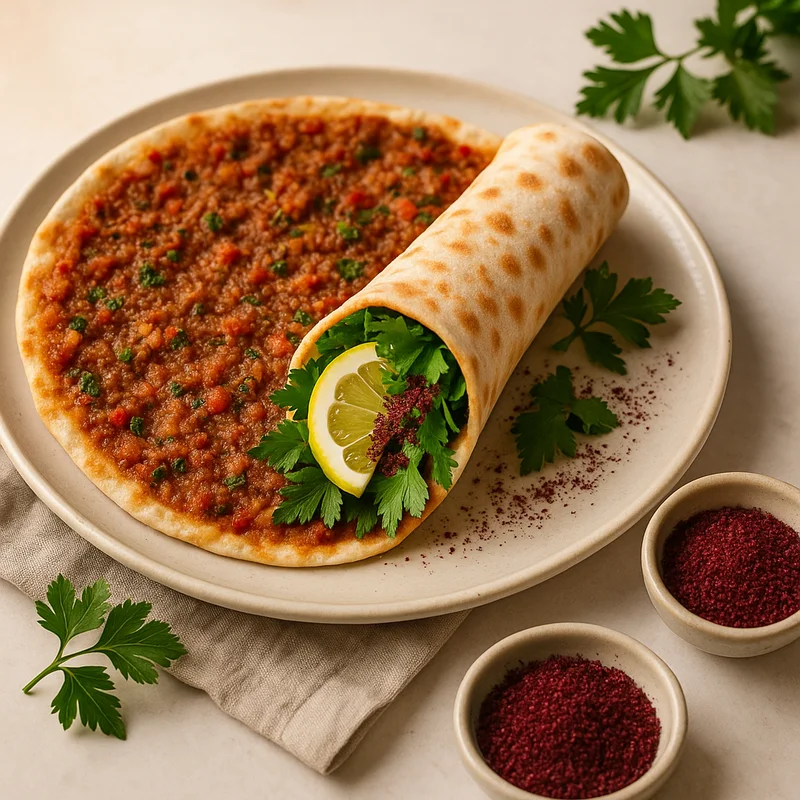 Lahmacun — Turkish recipe