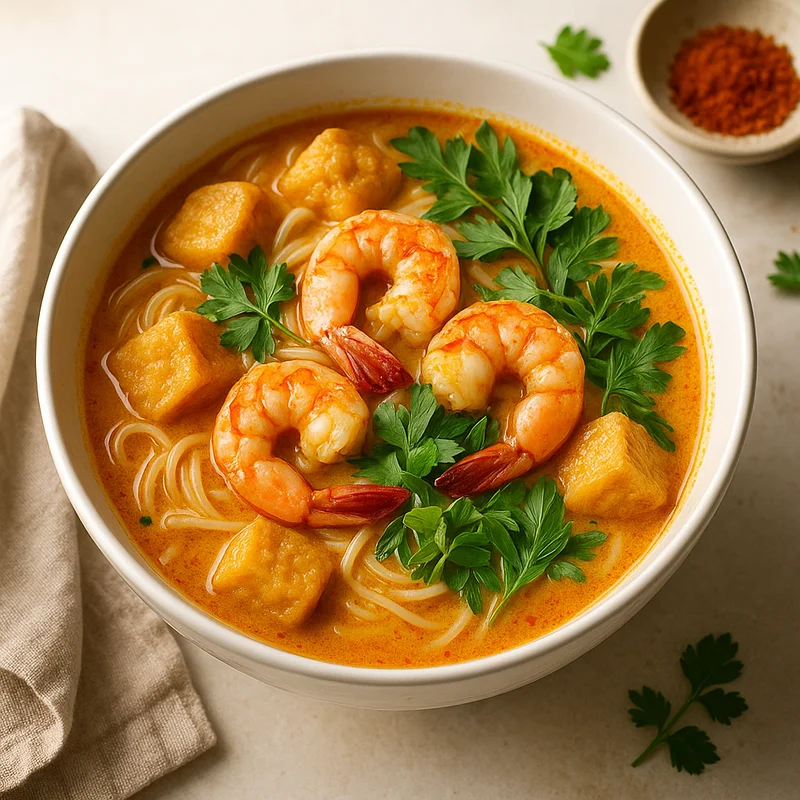 Laksa — Malaysian recipe