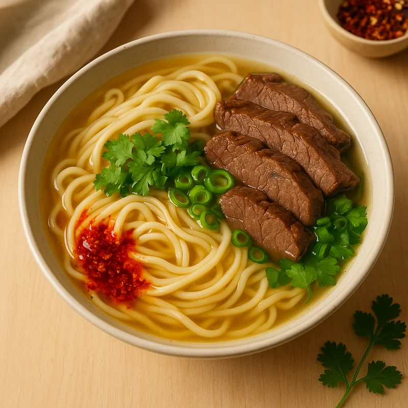 Lanzhou Beef Noodles — Chinese recipe