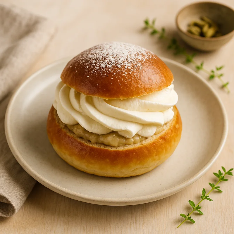 Laskiaispulla — Finnish recipe