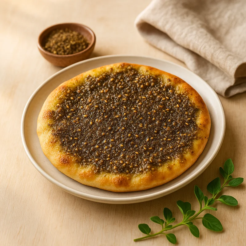 Manoushe — Lebanese recipe