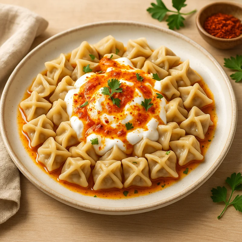 Manti Dumplings — Turkish recipe