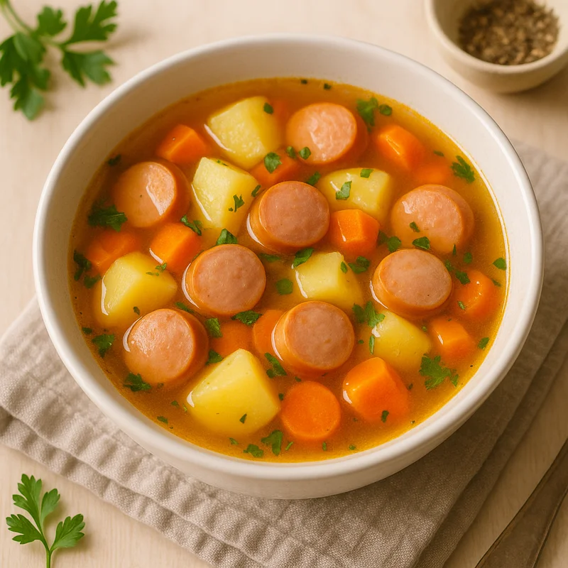 Nakkikeitto — Finnish recipe