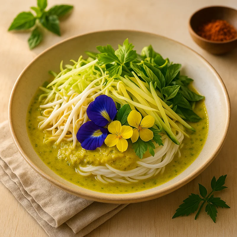 Nom Banh Chok — Cambodian recipe