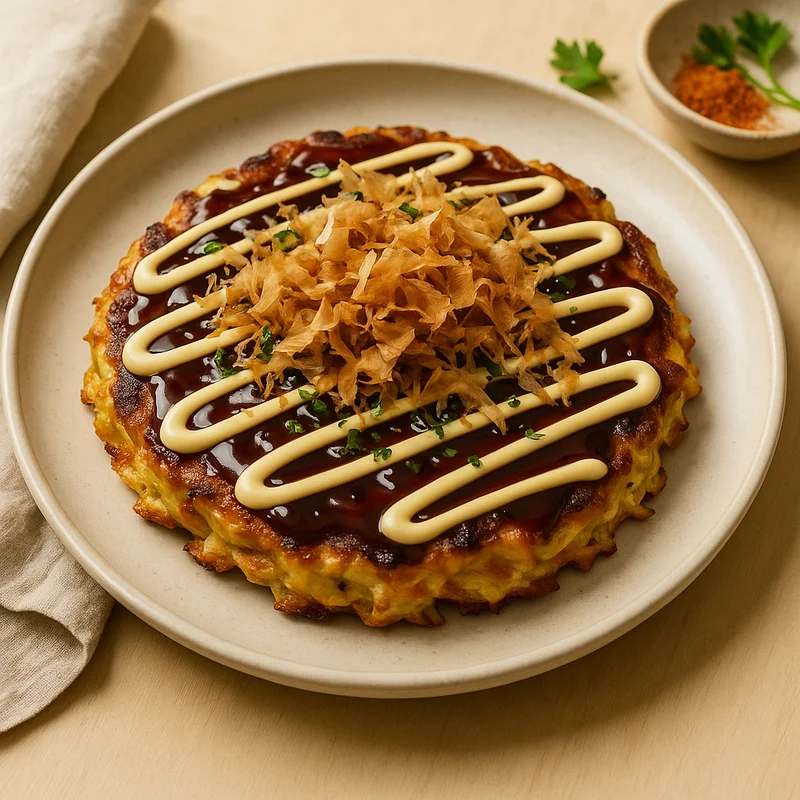 Okonomiyaki — Japanese recipe