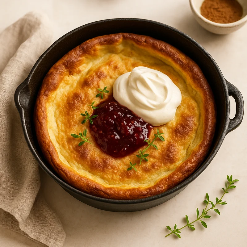 Pannukakku — Finnish recipe