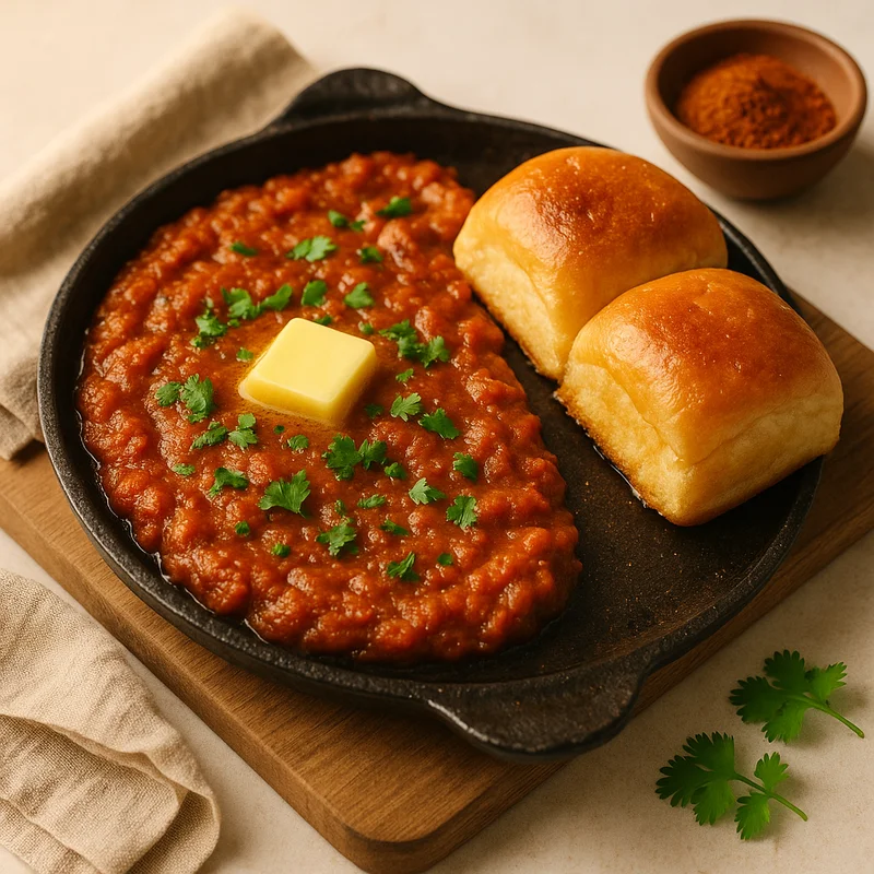 Pav Bhaji — Indian recipe