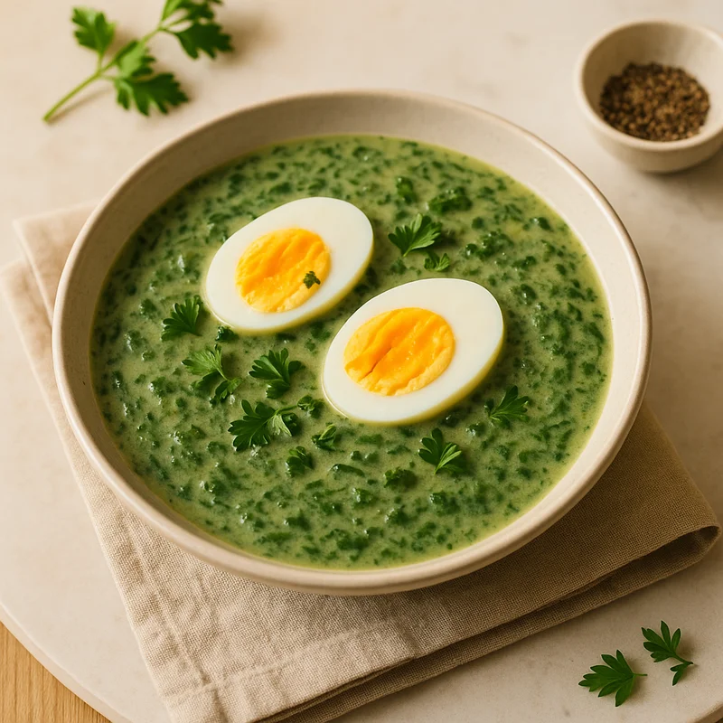 Pinaattikeitto — Finnish recipe