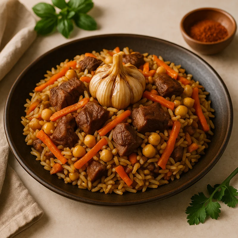 Plov — Uzbek recipe