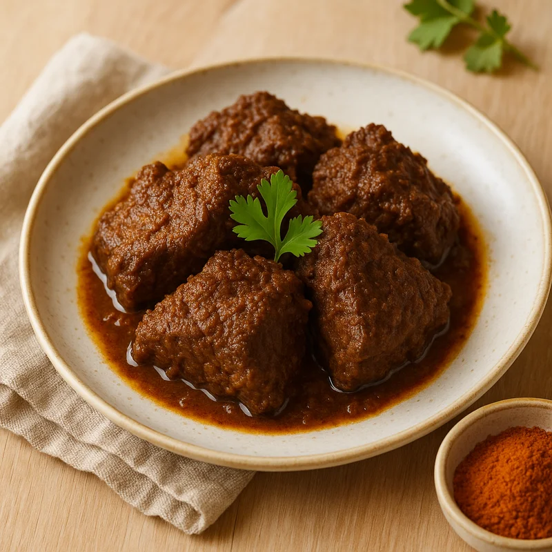 Rendang — Indonesian recipe