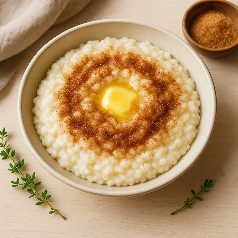 Riisipuuro — Finnish recipe