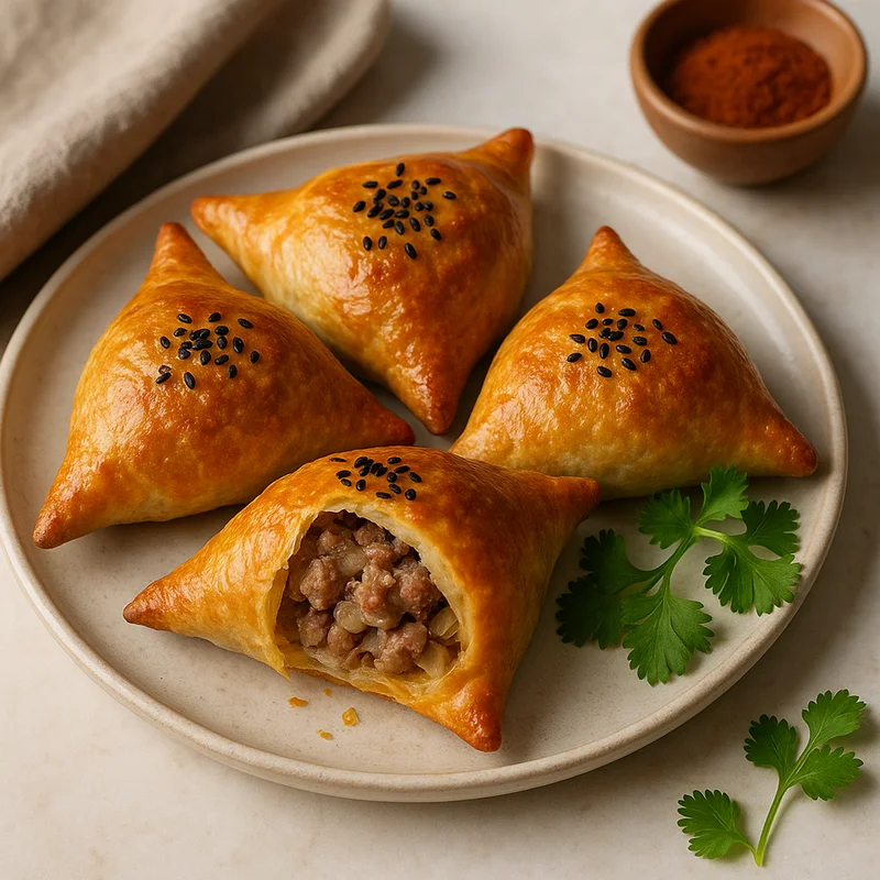 Samsa — Uzbek recipe