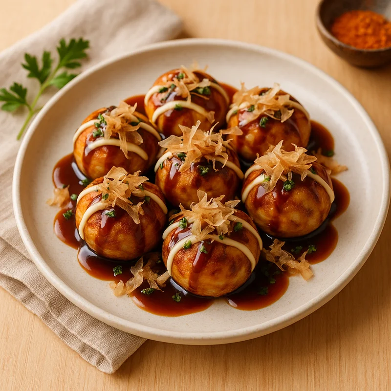 Takoyaki — Japanese recipe