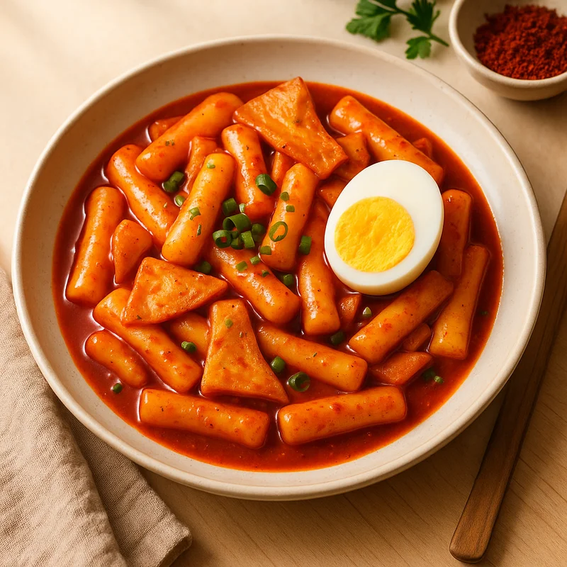Tteokbokki — Korean recipe